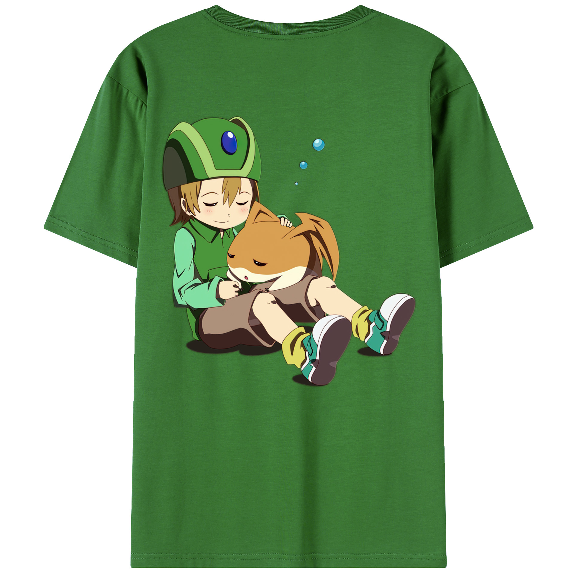 （画像用） Digimon デジタルモンスター/デジモン レディース半袖Tシャツ(バックプリント)